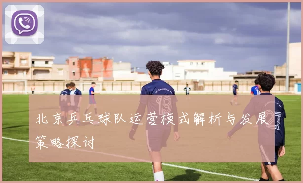 北京乒乓球队运营模式解析与发展策略探讨