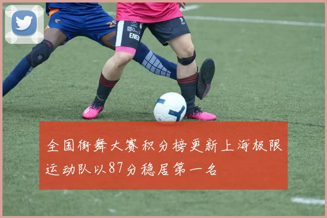 全国街舞大赛积分榜更新上海极限运动队以87分稳居第一名